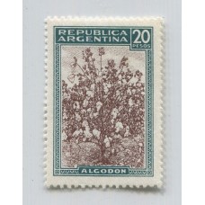 ARGENTINA 1935 GJ 772 PAPEL TIZADO ESTAMPILLA NUEVA MINT HERMOSA Y RARA U$ 300